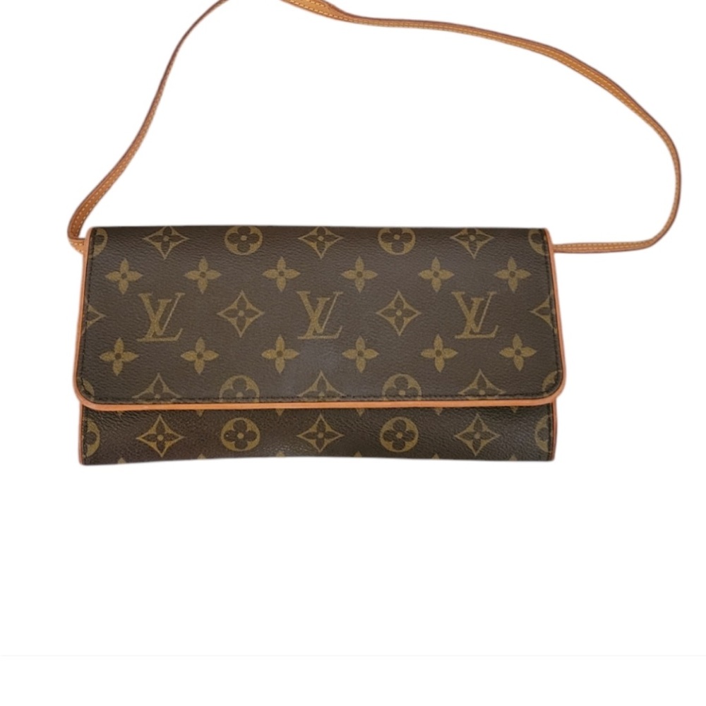 Louis Vuitton Monogram Pochette Twin GM Crossbody/shoulder bag clutch